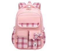 Sac à dos pour école pour filles de 1ère, 3e, 4e, 5e, 6e année, colonne vertébrale légère avec grande capacité pour enfants de 7 à 16 ans, petite trousse à crayons pour enfants