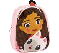 Sac à Dos pour Enfant Gabby's Dollhouse - Fermeture Éclair - 25x30x12 cm - Petit Cartable Conçu en Matières Souples - Bretelles Ajustables - Produit Original Conçu en Espagne
