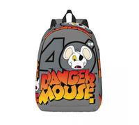 Sac à dos pour enfant High Street Remarkable, style rétro et lavable, motif Danger Mouse, ideal pour l'ecole ou les adolescents Noir