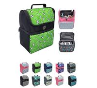 Sac à dos pour enfant pour cubes auditifs, sac pour Toniebox et Tigerbox Touch] Espace pour jusqu'à 25 tonies et accessoires, compartiments intérieurs réglables, poche filet et bandoulière, sac de