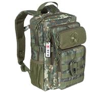 Sac à dos pour enfant US Assault Youngster 15 l MFH - Flecktarn