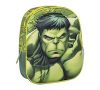 Sac À Dos Pour Enfants 3D AVENGERS HULK VERT | ENFANT CERDÀ