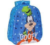 Sac à dos pour enfants 3D Clásicos Disney Dingo bleu 27 x 33 x 10 cm