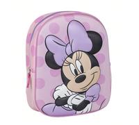 SAC À DOS POUR ENFANTS 3D MINNIE. Livraison gratuite sous 24/72 heures. SAC À DOS ENFANT MINNIE : Inspiré de Minnie, il est fabriqué en polyester et EVA et possède un compartiment principal avec une f