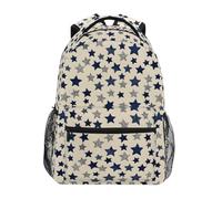 Sac à dos pour enfants avec imprimé léopard et étoiles à cinq branches pour garçons et filles, grands sacs à dos pour l'école primaire, sac à dos pour l'école primaire, sac à livres