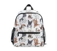 Sac à dos pour enfants avec sangle de poitrine mignon pour étudiants, maternelle, tout-petits, garçons et filles, multicolore 04, 16x11.4x6.9in, Dessin animé