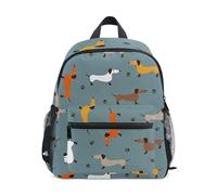 Sac à dos pour enfants avec sangle de poitrine mignon pour étudiants, maternelle, tout-petits, garçons et filles, Multi35, 16x11.4x6.9in, Dessin animé