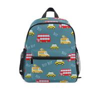 Sac à dos pour enfants avec sangle de poitrine mignon pour étudiants, maternelle, tout-petits, garçons et filles, Multi43, 16x11.4x6.9in, Dessin animé