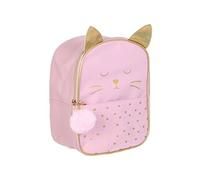 Sac à Dos Enfant "Chat" 28cm Rose