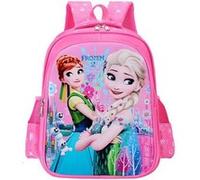 Sac à dos pour enfants dessin animé Frozen Elsa et Anna Rose 38 cm