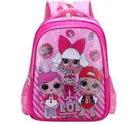Cartables scolaires GENERIQUE Sac à dos pour enfants dessin animé L.O.L. Surprise Rose 38 cm