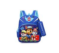 Sac à dos pour enfants dessin animé pat patrouille Bleu 32 cm