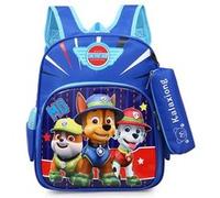 Sac à dos pour enfants dessin animé pat patrouille Bleu 32 cm Bleu G