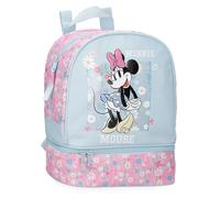 Sac à Dos pour Enfants Disney Minnie Happy, Sac à Dos d'école, en Polyester, Poches latérales, Bretelles Larges réglables, poignée supérieure pour accrocher, système Magic Fix.