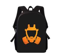 Sac à dos pour enfants, imprimé 3D, jeu Metro Redux, 16 pouces, pour l'école primaire, pour garçons et filles Noir