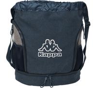 KAPPA DARK NAVY - Sac à dos, idéal pour les enfants de différents âges, confortable et polyvalent, qualité et résistance, 34 x 15 x 43 cm, couleur gris/bleu marine chiné, Mélange gris/bleu marine,