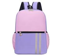 Sac à dos pour enfants, léger et durable, idéal pour l'école, les voyages, les études, le quotidien, confortable et design Porte-documents Et Fourre-tout Pour Femmes Main (Light Purple, One Size)