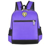 Sac à dos pour enfants, léger et durable, idéal pour l'école, les voyages, les garçons et les filles, confortable et élégant. Panier Repas Osier Porte-cartes De Visite En Cuir Pour Hommes (Purple, M)