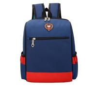 Sac à dos pour enfants, léger et durable, idéal pour l'école, les voyages, les garçons et les filles, confortable et élégant. Panier Repas Osier Porte-cartes De Visite En Cuir Pour (Dark Blue, M)