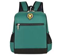 Sac à dos pour enfants, léger et durable, idéal pour l'école, les voyages, les garçons et les filles, confortable et élégant. Panier Repas Osier Porte-cartes De Visite En Cuir Pour (Dark Green, S)