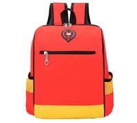 Sac à dos pour enfants, léger et durable, idéal pour l'école, les voyages, les garçons et les filles, confortable et élégant. Panier Repas Osier Porte-cartes De Visite En Cuir Pour Hommes (Orange, M)