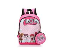 Cartables scolaires GENERIQUE Sac à dos pour enfants LoL Surprise Rose 30 cm