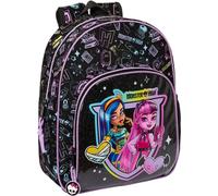 Sac à dos pour enfants Monster High Noir 28 x 34 x 10 cm