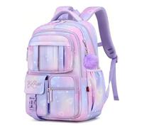 Sac à dos pour enfants pour filles, sacs d'école, sacs d'école primaire et secondaire pour filles, B05-violet, L-B, jeunesse