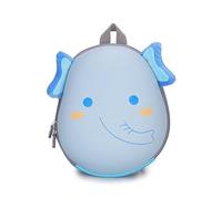 Sac à dos pour enfants, pour l'école, garçons et filles, joli imprimé animal, durable et léger, avec bretelles confortables, pour un usage quotidien Pince Portefeuilles Mode (Light Blue, One Size)