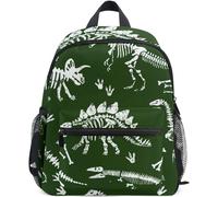 Sac À Dos Pour Enfants T-Rex Dinosaure Squelette Vert Maternelle Sac Préscolaire Pour Tout-Petit Filles Garçons[Sac8220794]
