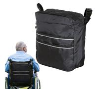 Sac À Dos Pour Fauteuil Roulant - Sac Dos Pour Fauteuil Roulant Avec Bandes Réfléchissantes - Pochette Portable Pour Hôpital Avion Courses Scooter Rééducation Extérieur Voyage Quotidien