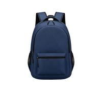 Sac à dos pour femme, unisexe, haute densité, lisse, bleu, Voir description | Sac à dos d'école avec plusieurs compartiments pour le bureau, les voyages, les voyages d'affaires, l'extérieur