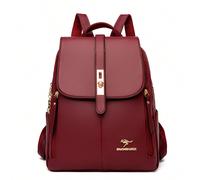 Sac à dos pour femmes 2023 Nouveau style coréen simple et tendance. Sac de navette avec grande capacité. Peut être porté comme sac à l'épaule ou sac décontracté. Sac d'école avec grande capacité, comp