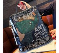 Sac à dos pour femmes, sac à dos pour hommes, sac à dos pour couples, noir, sac à dos personnalisé avec strass, sac à dos style collège pour la rentrée scolaire, sac à dos dessin animé, design avec le