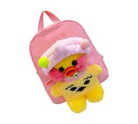 Sac À Dos Pour Fille Avec Peluche Cartable Grande Capacité Design Animal | Avec Un Canard Amovible Pour Garçons Filles Voyages Pique-Niques Maternelle Livres Gourdes Crayons Goût