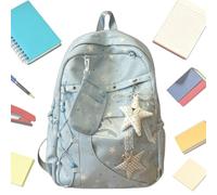 Sac à dos pour fille Imperméable, Bretelles Réglables, Fermeture Éclair | Cartable mignon sac à dos et pochette Pour Adolescente Femme Étudiante Travail Bureau Universit