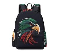 Sac À Dos Pour Filles,Enfants Sac D'école Primaire Étudiants Cartables Thème Oiseau Scolaires Impression De Aigle de Montagne Italien Sacs Léger Voyage Élèves Cadeaux De Rentrée Ccolaire 6-12 Ans