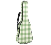 Sac à dos pour guitare acoustique - Rembourrage de 1 cm d'épaisseur - Tissu Oxford imperméable - Pour basse électrique de 40 à 42 pouces - Guitare classique - Motif ancre rétro et nœuds en corde