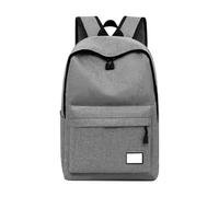 Sac à dos pour homme - Sac à dos pour ordinateur portable - Sac à dos pour femme - Sac à dos léger pour étudiante et femme, gris, taille unique