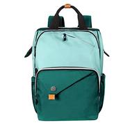 Sac à dos pour ordinateur portable 15,6" - Étanche - Avec compartiment pour ordinateur portable - Pour homme et femme - 7651EU, vert
