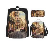 Sac à dos pour ordinateur portable 15" Motif coq sur bois, Italian Street1