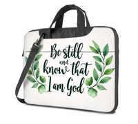 Sac à dos pour ordinateur portable 17 pouces Be Still And Know: A Divine Message Laptop Bag Computer Cases For Laptop Carry On Bag, couleur, 29x40cm