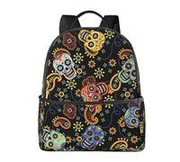 Sac à dos pour ordinateur portable antivol pour ordinateur portable, sac à dos de randonnée léger pour homme et femme, joli sac à dos universitaire pour adolescent, peinture à pizza au fromage rouge