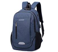 Sac à dos pour ordinateur portable avec interface USB de chargement et prise casque pour 39,6 cm ordinateurs et ordinateurs portables avec serrures Antivol et de sécurité Bandes réfléchissantes