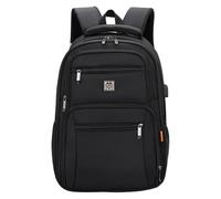 Sac à dos pour ordinateur portable avec port de chargement USB - Sac à dos professionnel résistant à l'eau, idéal pour les déplacements