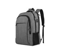 Sac à dos pour ordinateur portable de voyage, sac à dos professionnel avec port de chargement USB, 17 pouces