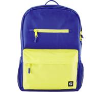 Sac à dos pour ordinateur portable HP sac de campus sac à dos bleu jaune...