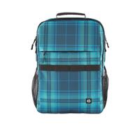 Sac à dos pour ordinateur portable HP Tartan Campus XL à carreaux bleu...