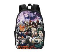 Sac à dos pour ordinateur portable My Hero Academia, sac à dos Anime pour l'école, sac à dos de voyage extra large - CASE2015 Noir