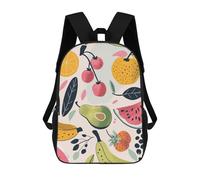 Sac à dos pour ordinateur portable pour homme et femme, diverses images de fruits, sac à dos pour voyage, travail, affaires, sac à dos léger
